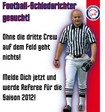 Zum Football gehören auch Unparteiische